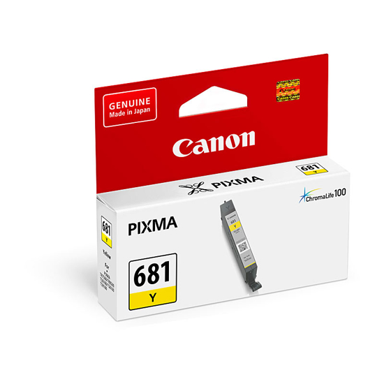 Picture of CANON CLI681 YELLOW INK CART
