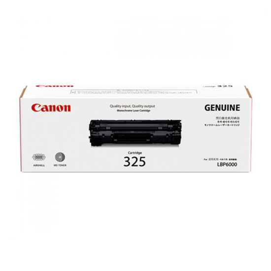 Picture of CANON  CART325 BLACK TONER CART