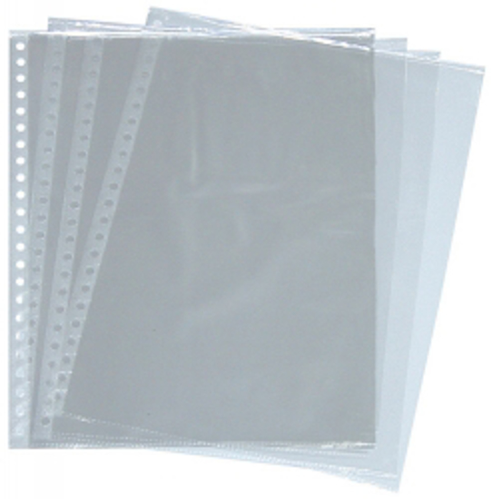 Picture of A4 REFILL POCKETS FOR DISPLAY BOOKS MARBIG CLEAR A4 PK10