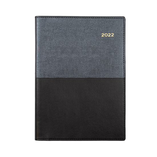 Picture of DIARY 2022 COLLINS A5 VANESSA WTV BLACK