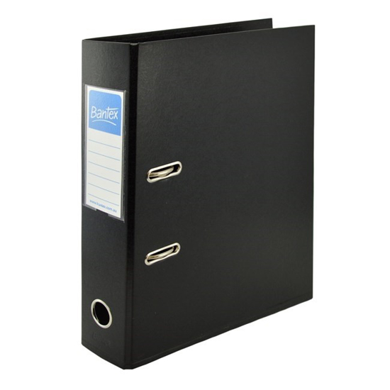 Picture of LEVER ARCH FILE BANTEX A4 PP 70MM BLACK