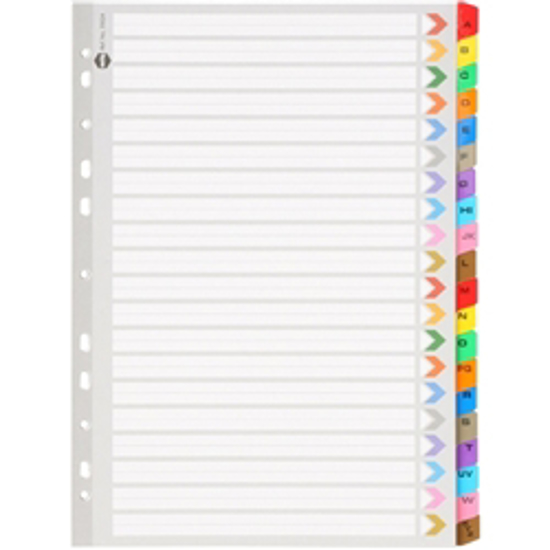 Picture of MARBIG A-Z COLOURED DIVIDER TABS