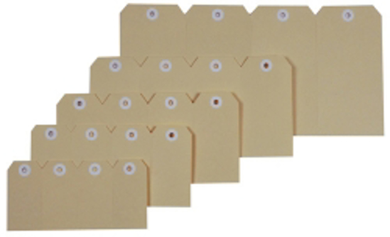 Picture of Esselte Shipping Tags Size 3 96 x 46mm Rung of 4