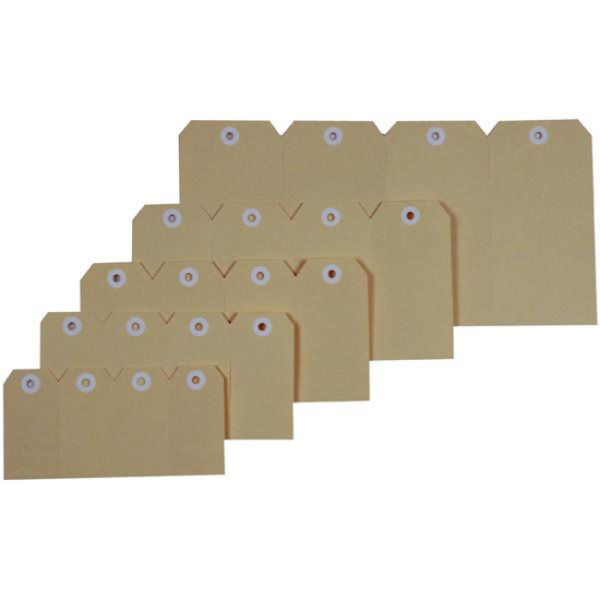Picture of Esselte Shipping Tags Size 4 108 x 54 mm Qty 1000