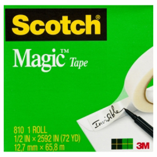 Picture of SCOTCH MAGIC TAPE 810 12MMX66M