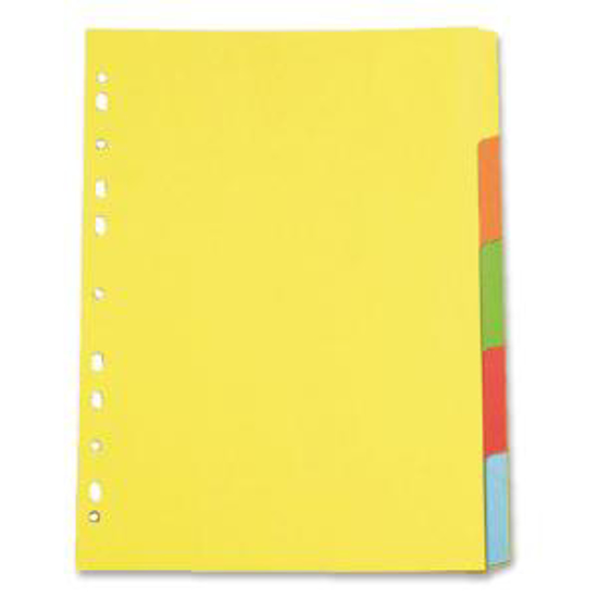 Picture of Marbig 5 Tab Bright Dividers