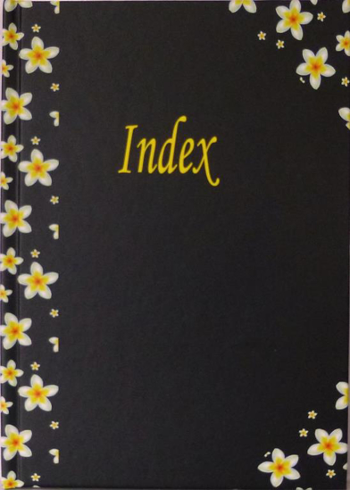 Picture of A4 PRINTED INDEX BOOK 100 PAGE