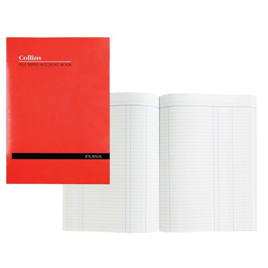 Picture of ACCOUNT BOOK COLLINS A24 SERIES JOURNAL