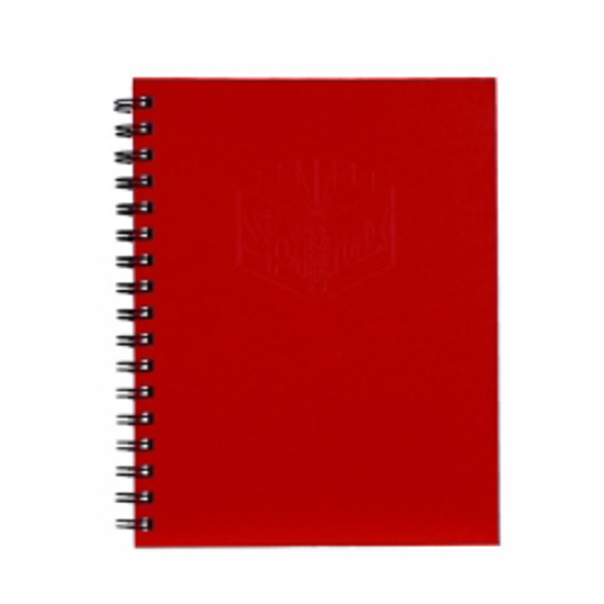 Picture of NOTE BOOK SPIRAX 511 A5 H/C RED