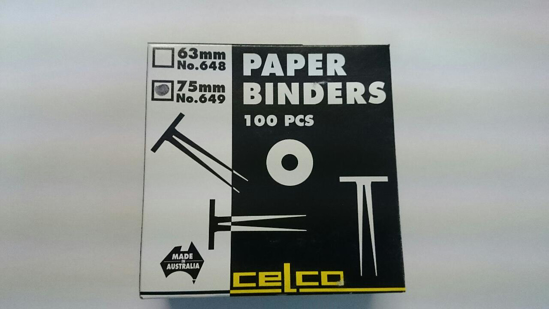 Picture of PAPER BINDERS CELCO 649