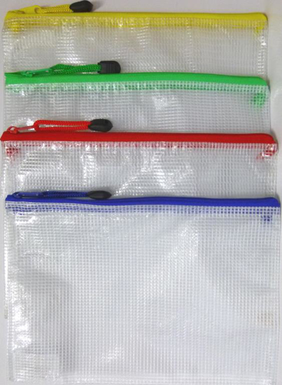 Picture of PENCIL CASE CLEAR MESH A5