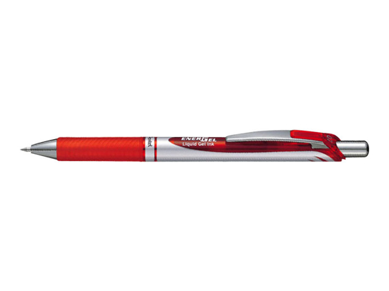 Picture of PENTEL ENERGEL BL77 RETRACTABLE RED
