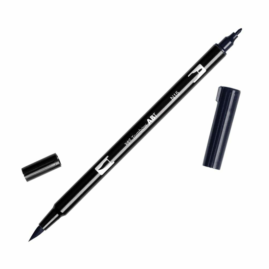 Picture of TOMBOW DUAL BRUSH PEN BLACK N15