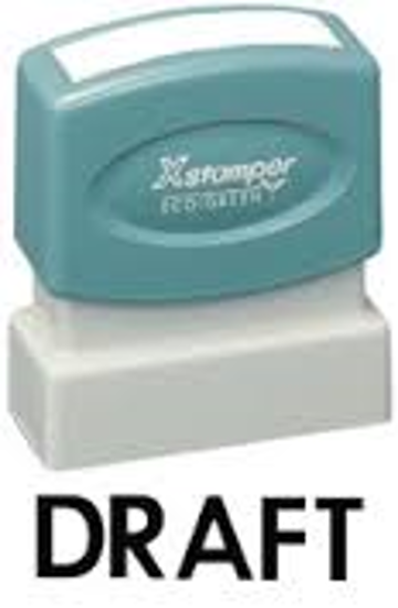 Picture of X-STAMPER 1358 DRAFT BLACK