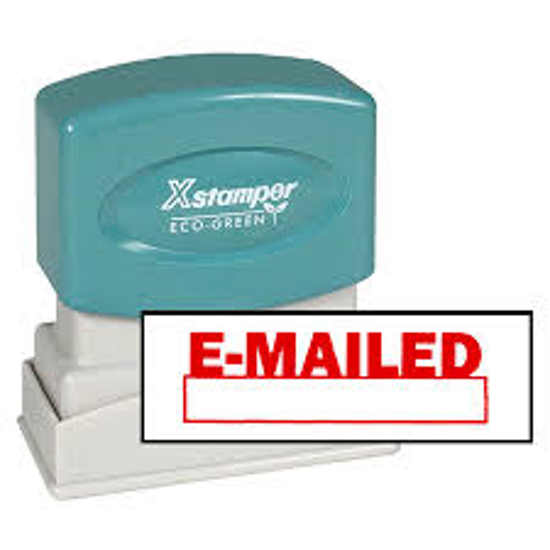 Picture of X-STAMPER 1650 EMAILED/DATE