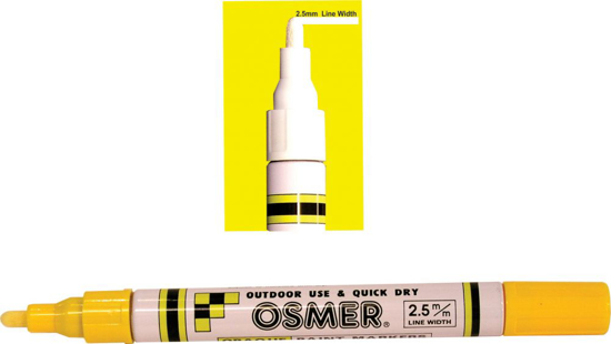 Picture of AUST MERCH - OPAQUE PAINT MARKER - YELLOW