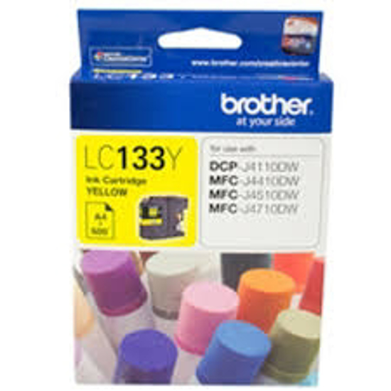 Picture of Brother LC133 Yellow Ink