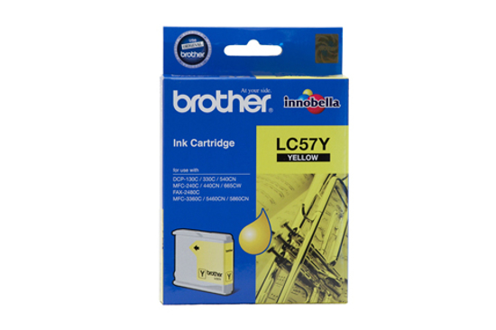 Picture of Brother LC-57Y Yellow Ink