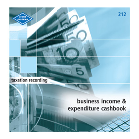 Picture of BUSINESS INCOME & EXPENDITURE CASHBOOK ZIONS