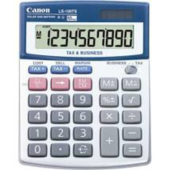 Picture of CALCULATOR CANON LS100TS TAX & BUSINESS