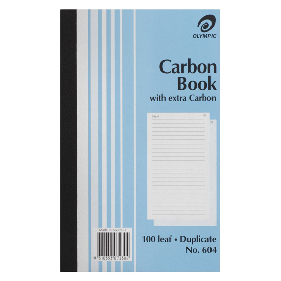 Picture of CARBON BOOK OLYMPIC 604 DUP 8X5 100LF