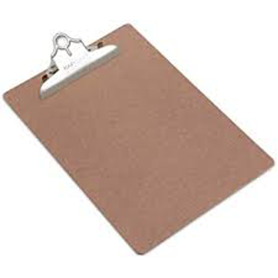 Picture of CLIPBOARD MASONITE F/C OLD STYLE SOLID CLIP