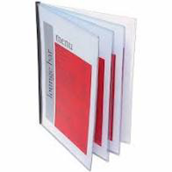 Picture of DOCUMENT PROTECTOR MARBIG A4 PVC 4 POCKET