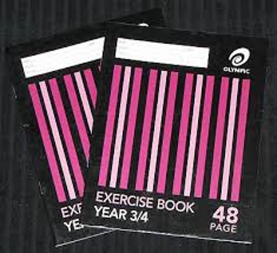 Picture of EXERCISE BOOK YEAR 3/4 48PG