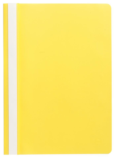 Picture of FLAT FILE A4 CLEAR FRONT YELLOW