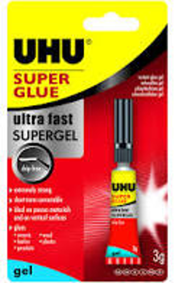 Picture of GLUE UHU SUPER GLUE 3ML