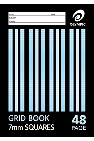 Picture of GRID BOOK OLYMPIC 7MM A4 48PG