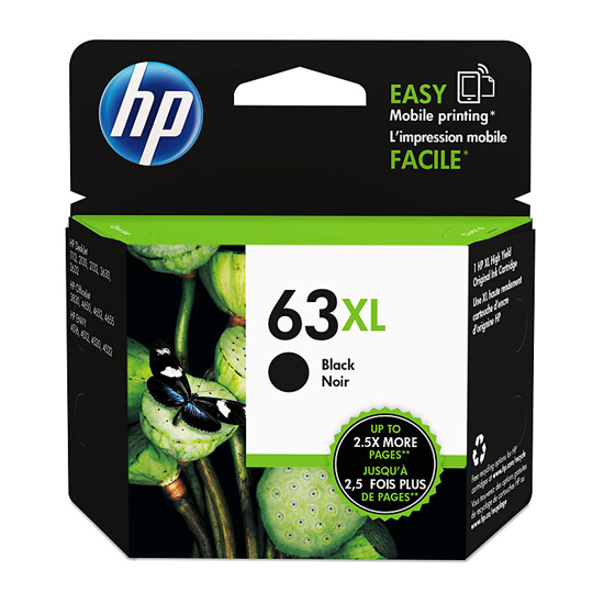 Picture of HP #63XL BLACK INK