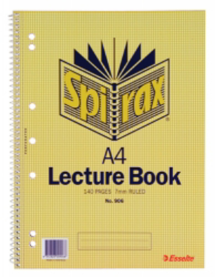 Picture of LECTURE BOOK SPIRAX 906 A4