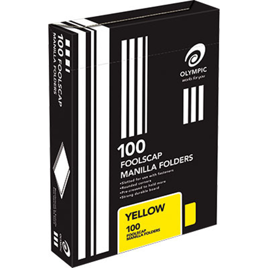 Picture of OLYMPIC MANILLA FOLDER YELLOW