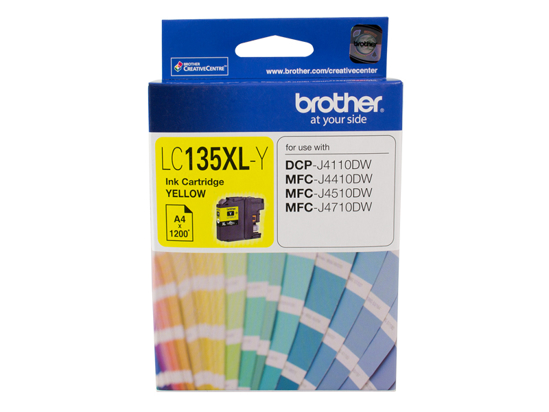 Picture of BROTHER LC135XL YELLOW INK