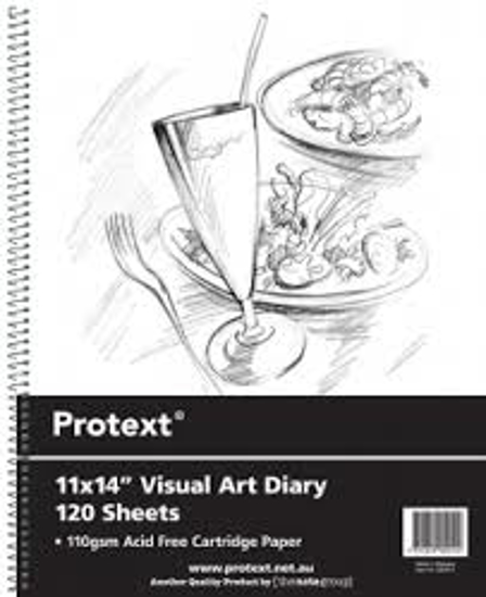 Picture of VISUAL ART DIARY A3 PROTEXT