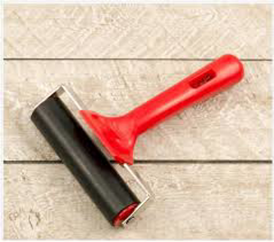 Picture of Brayer Roller (10cm width Deluxe soft grip handle)
