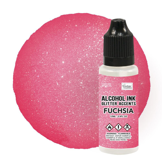 Picture of A INK GLITTER  ACCENTS FUCHSIA