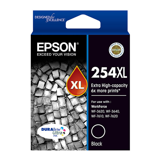 Picture of EPSON 254BLX BLACK INK CART