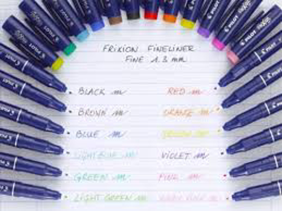 Picture of PILOT FRIXION FINE LINER YELLOW