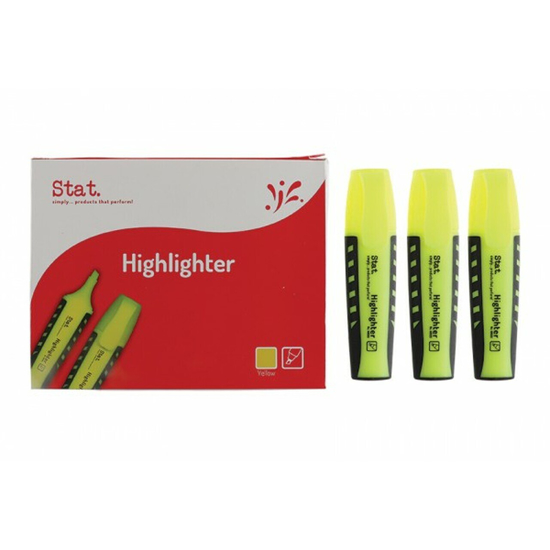 Picture of HIGHLIGHTER STAT YELLOW