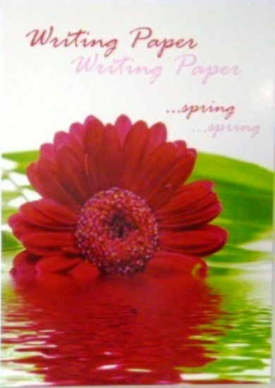 Picture of A5 WRITING PAD GERBERA