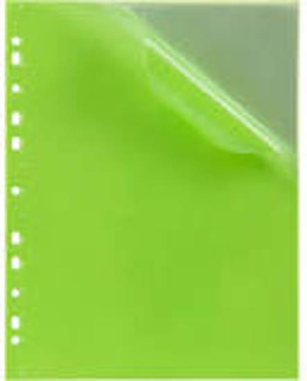 Picture of BINDER DISPLAY BOOK MARBIG A4 10 POCKET SOFT TOUCH LIME