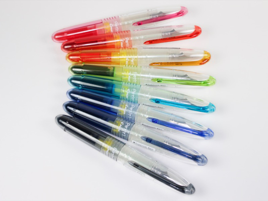 Picture of PILOT PETIT FOUNTAIN AND BRUSH PEN ASSORTED COLOURS