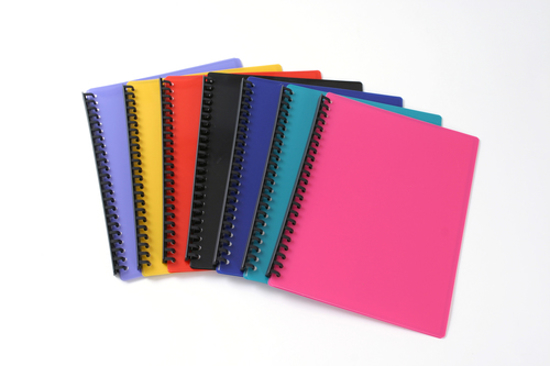 Picture of DISPLAY BOOK A4 ASSORTED COLOURS