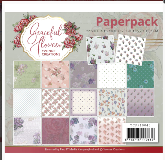 Picture of PAPERPACK GRACEFUL FLOWERS