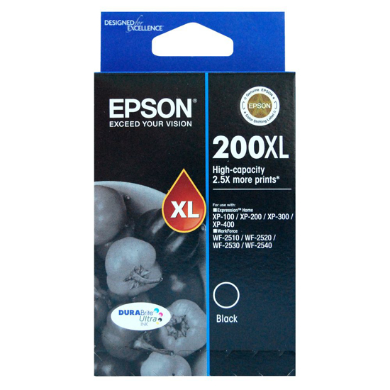 Picture of Epson 200 HY Black Ink