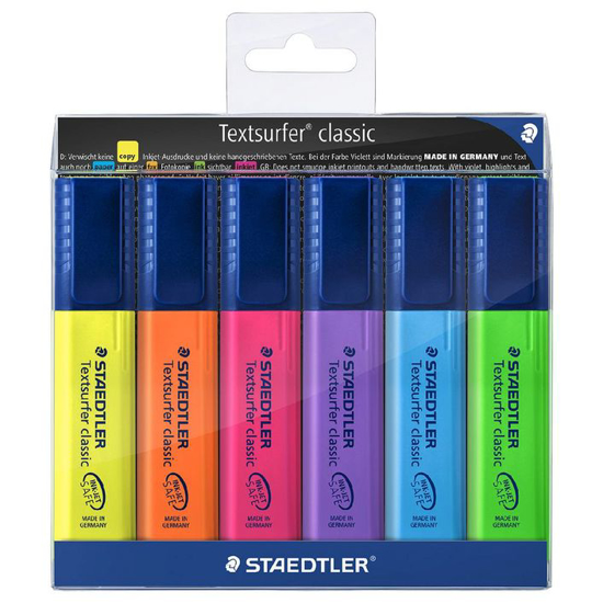 Picture of HIGHLIGHTER STAEDTLER TEXTSURFER WLT6 AS