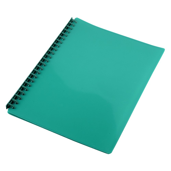 Picture of DISPLAY BOOK GNS A4 REFILLABLE GLOSS GREEN