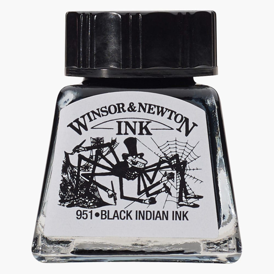 Picture of WN INK LIQUID INK 14ML BLACK
